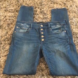 High waist Express jeans